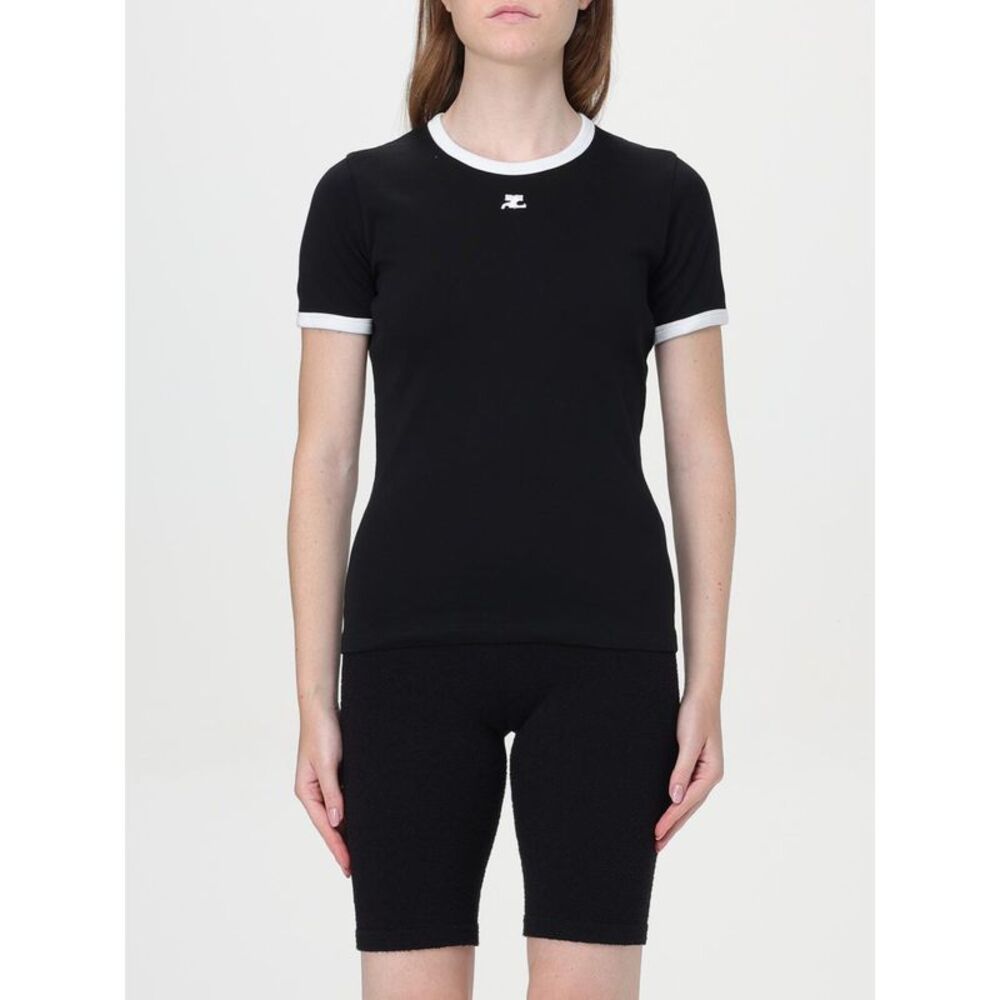 Courreges T-Shirt Woman Black